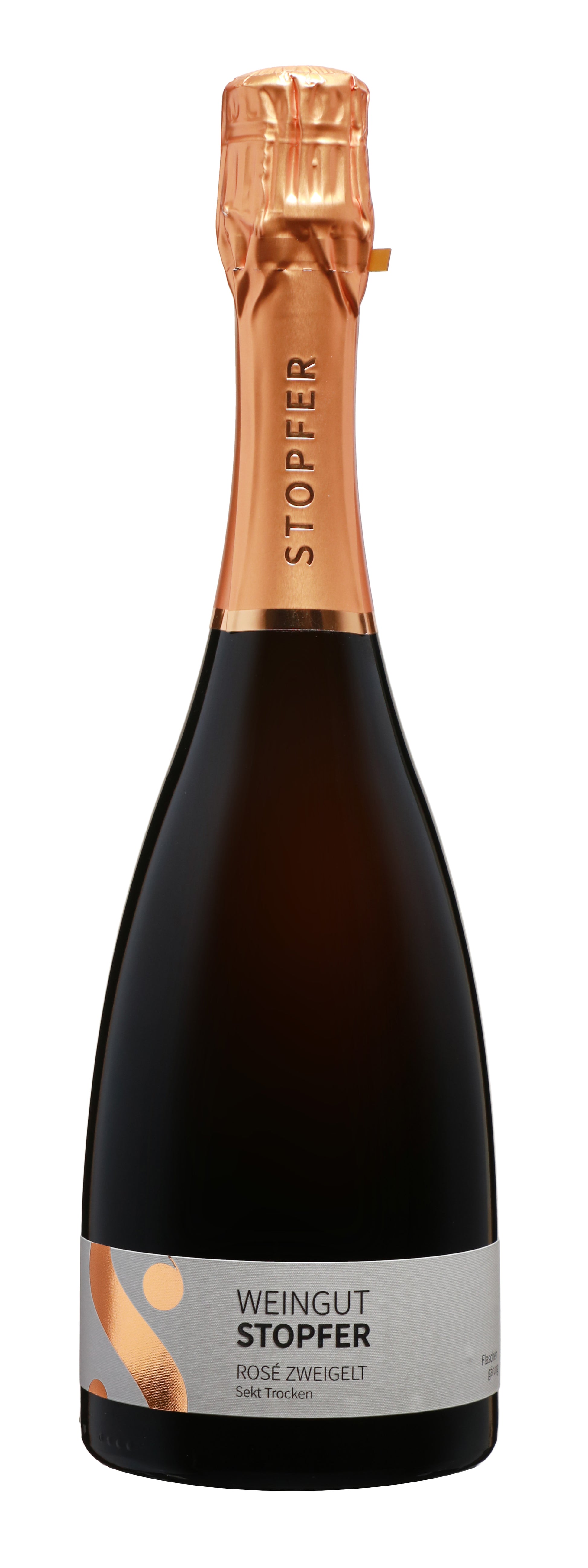 Rose vom Blauen Zweigelt Sekt, BIO